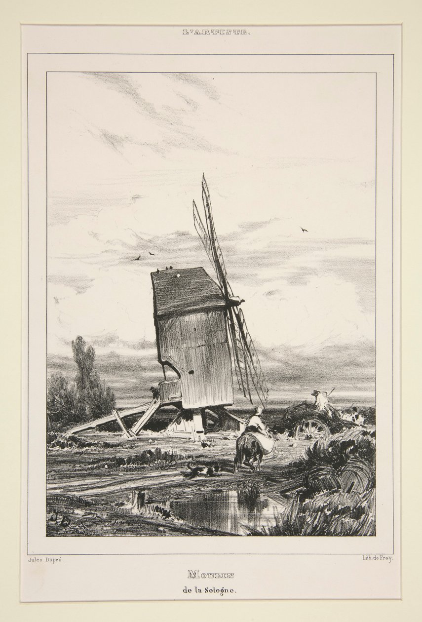 Sologne malom alkotó: Jules Dupré