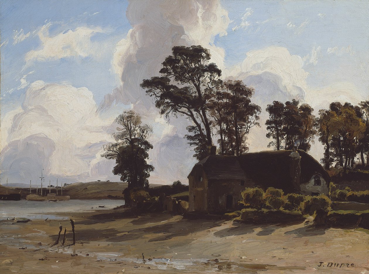 A torkolati farm alkotó: Jules Dupré