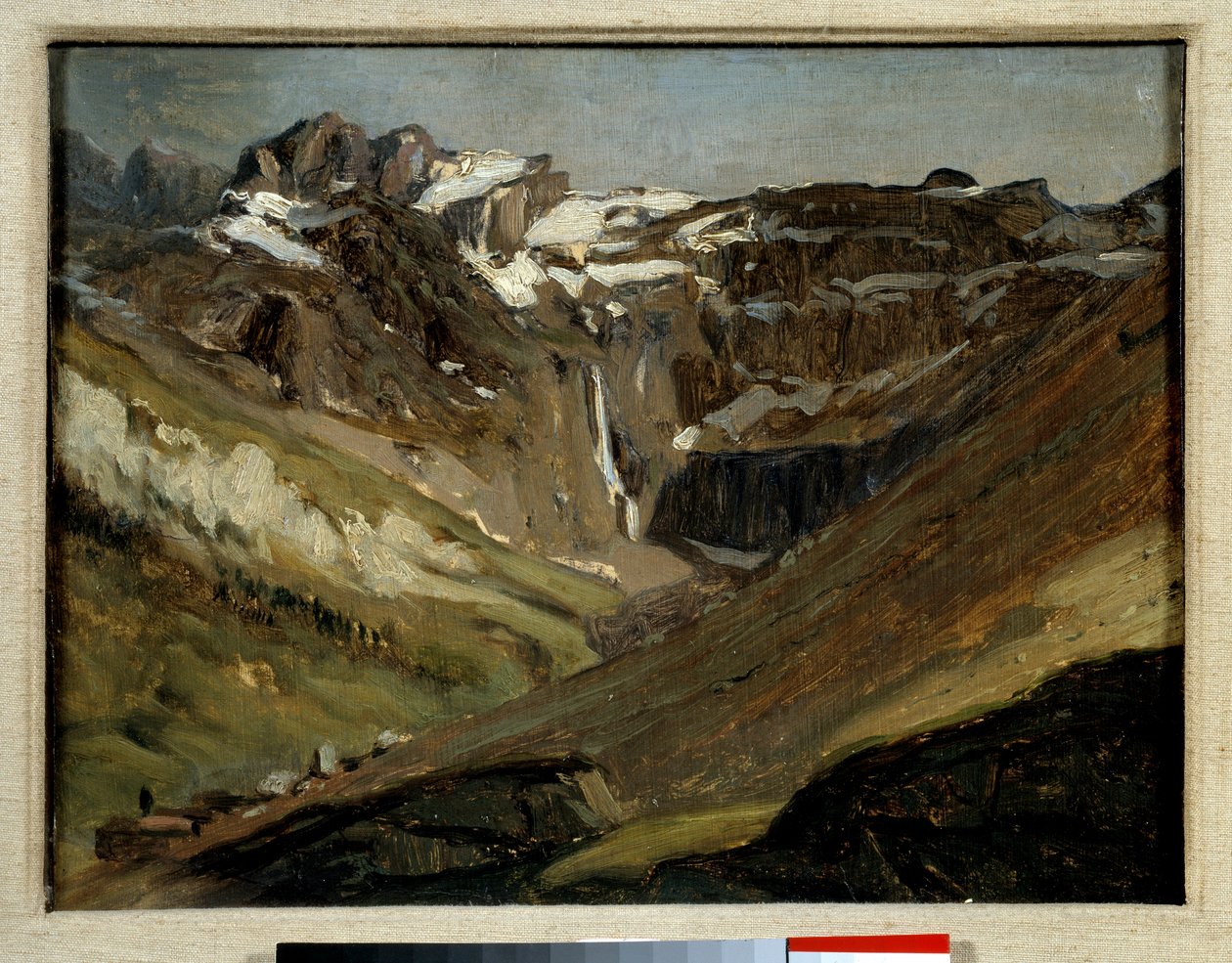 Gavarnie cirkusza a Pireneusokban Jules Dupre festménye alkotó: Jules Dupré