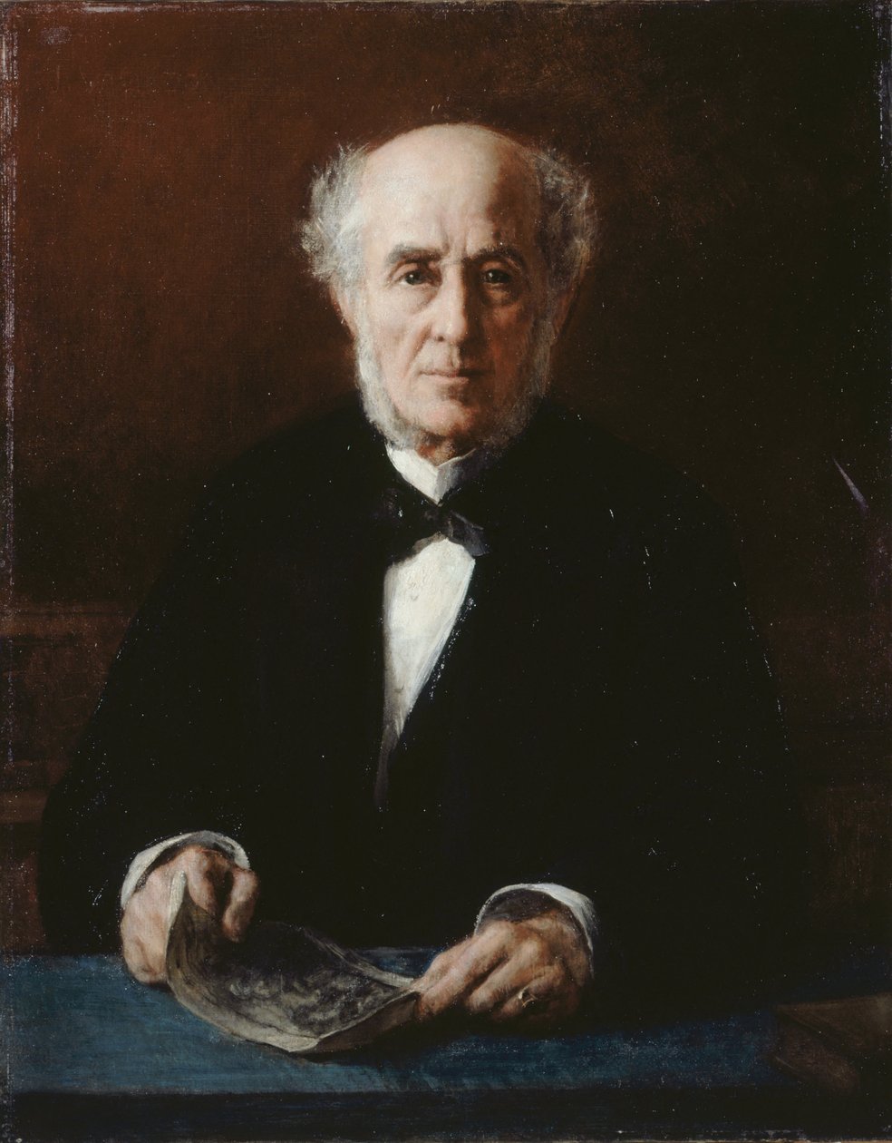 Étienne Arago író portréja 1802-1892, 1882. alkotó: Jules Emmanuel Valadon