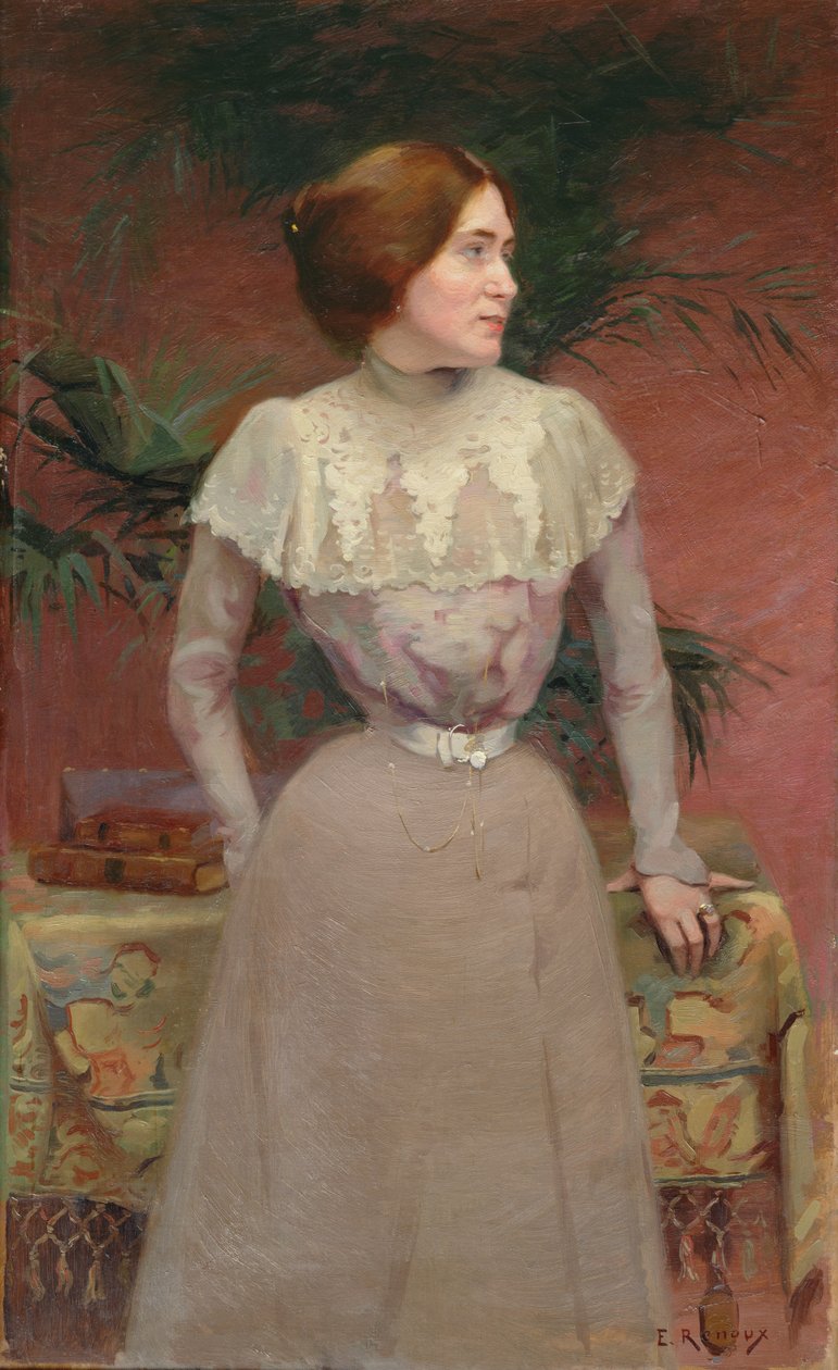 Madame Renoux portréja alkotó: Jules Ernest Renoux