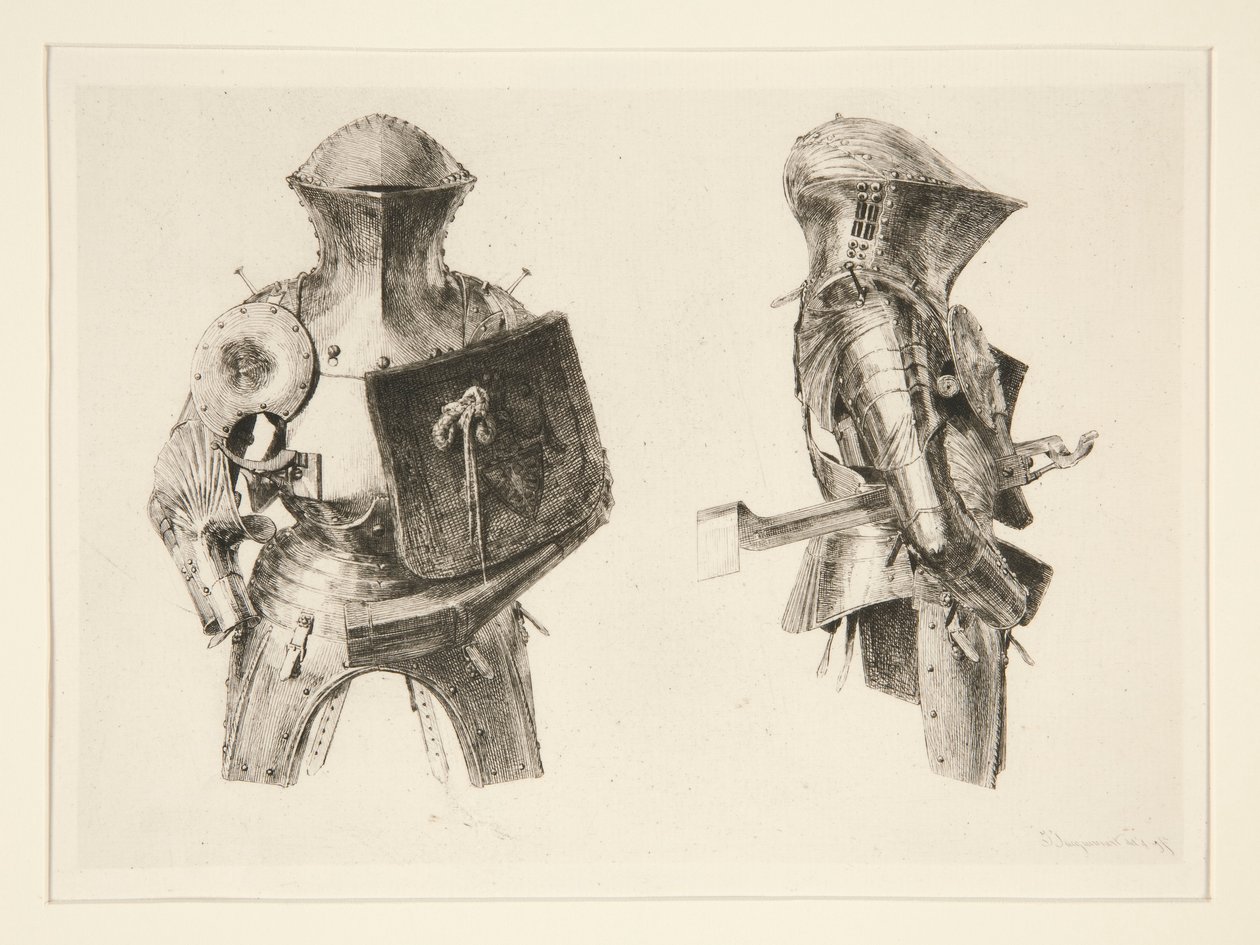 gladiátor páncél alkotó: Jules Ferdinand Jacquemart