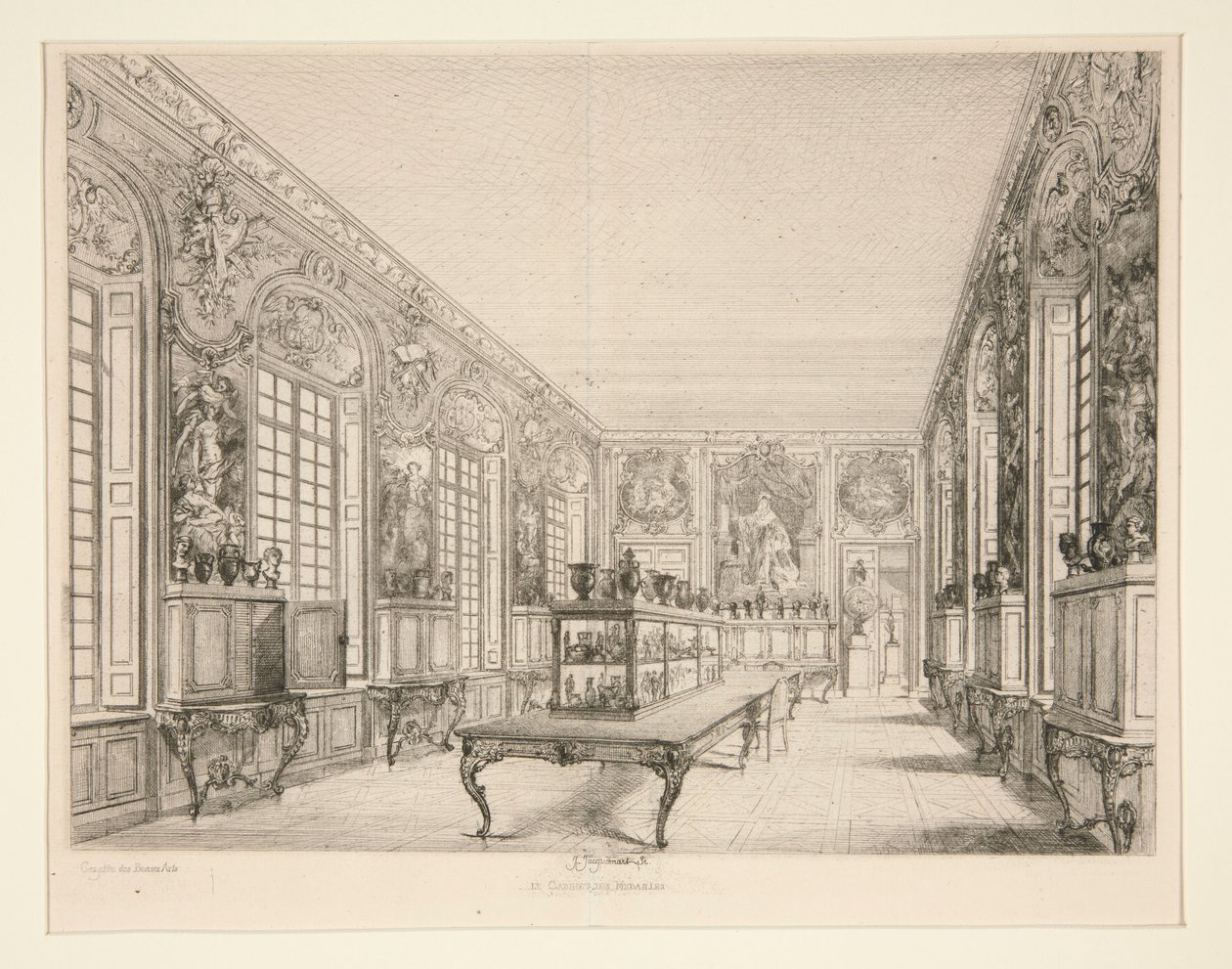 Le Cabinet des Medailles alkotó: Jules Ferdinand Jacquemart