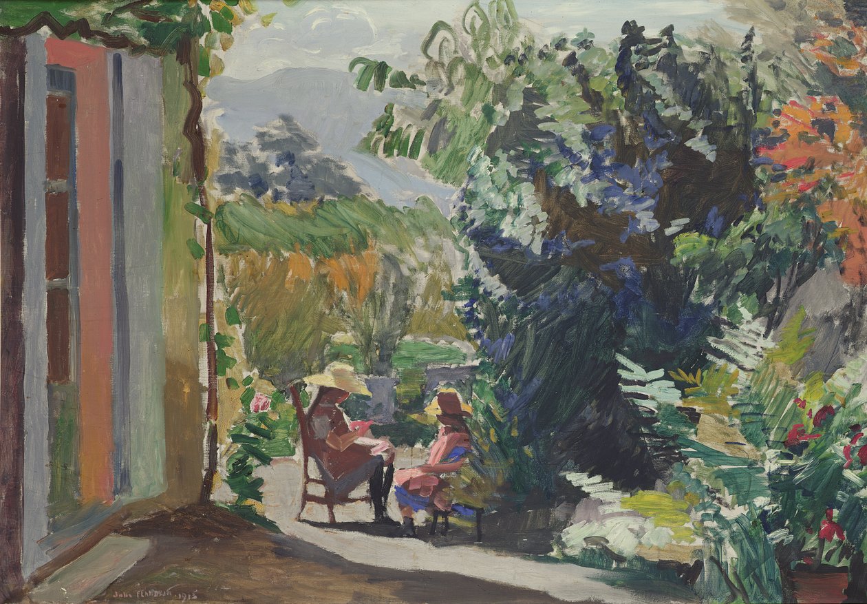 A napfényes kert alkotó: Jules Flandrin