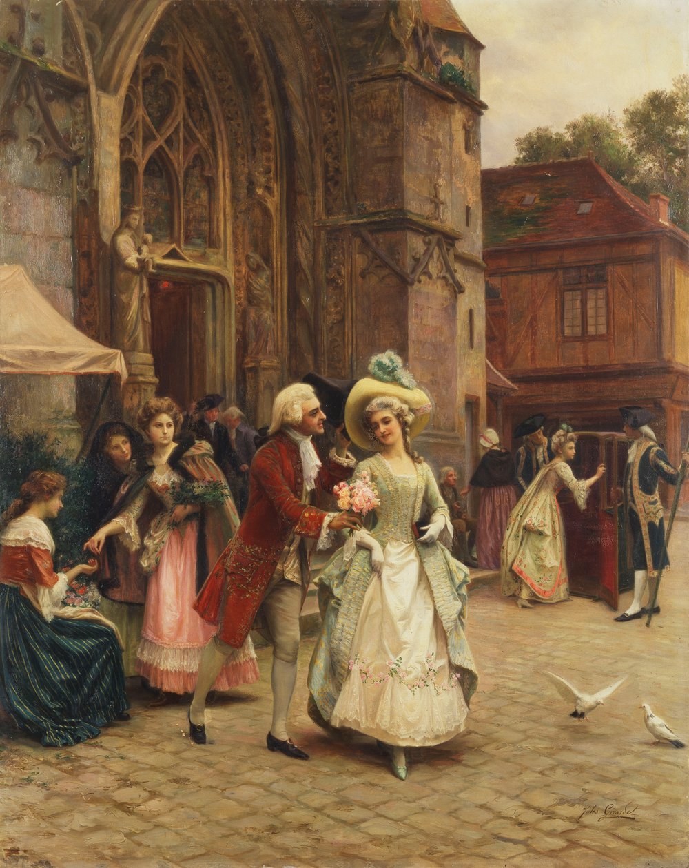 Flört alkotó: Jules Girardet