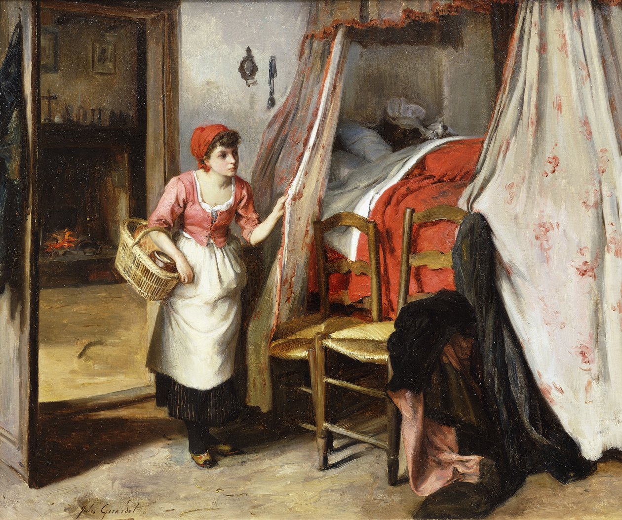 Piroska alkotó: Jules Girardet