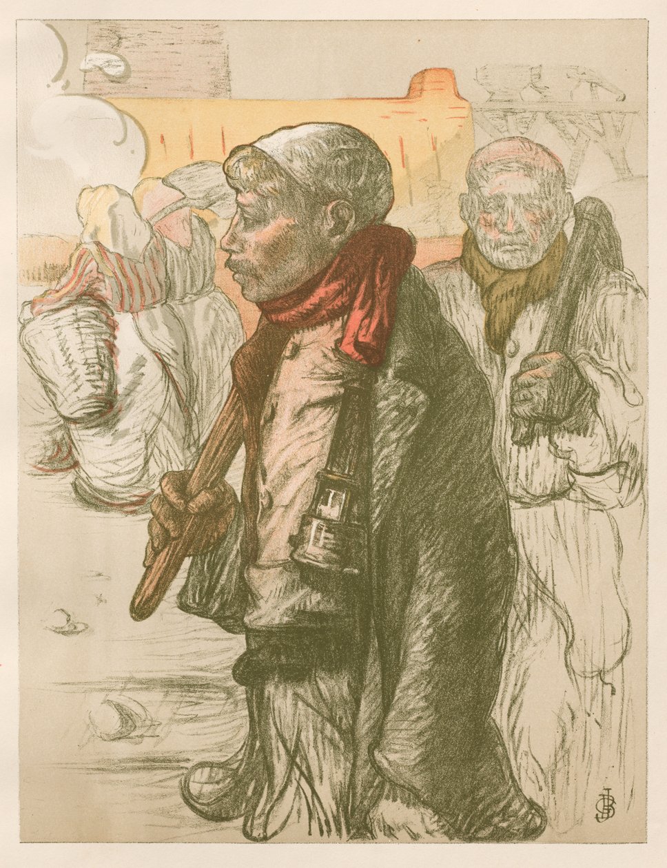 Fekete országban alkotó: Jules Gustave Besson