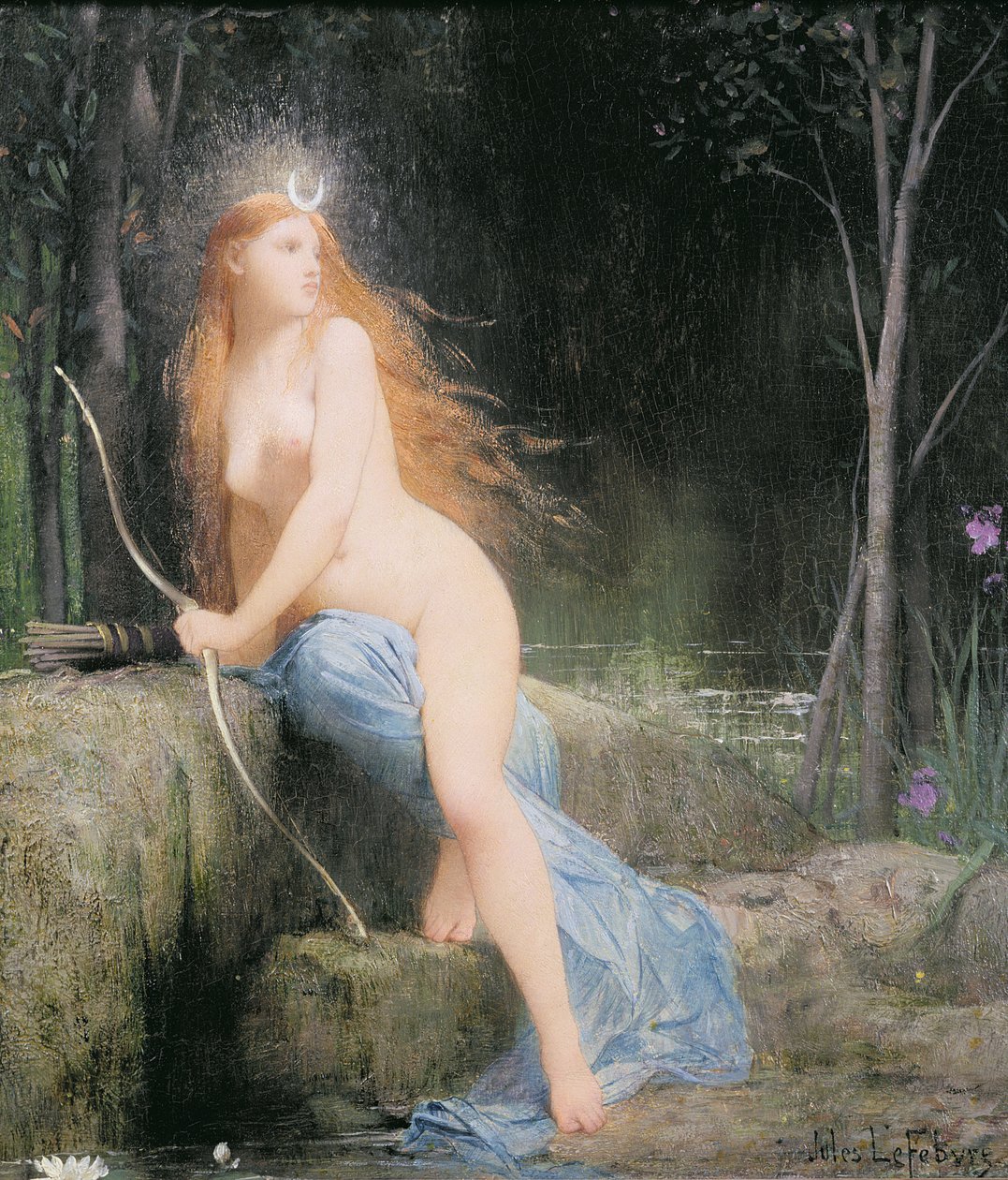 Diana alkotó: Jules Joseph Lefebvre