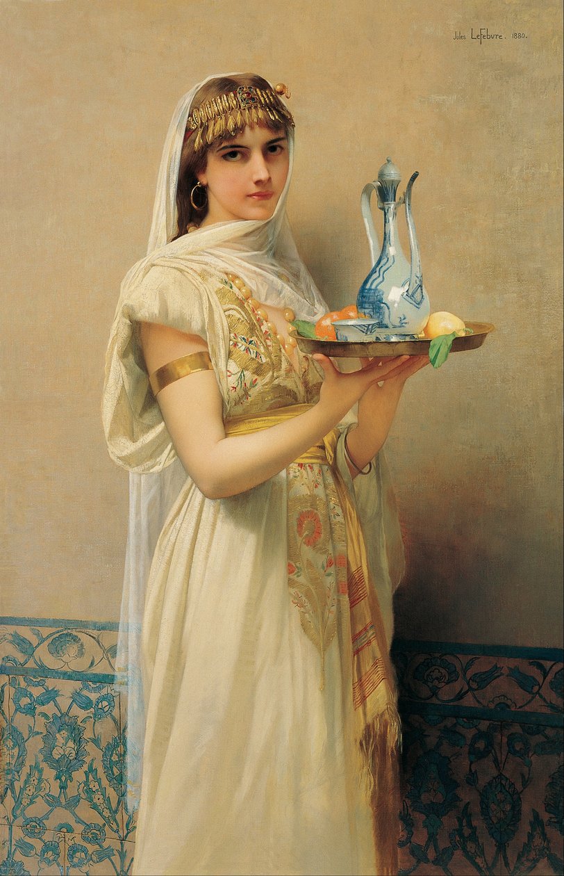 szolga, 1880 alkotó: Jules Joseph Lefebvre