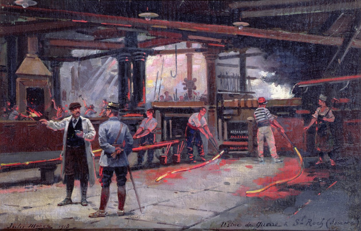 Egy hadigyár St. Rochban alkotó: Jules Monge