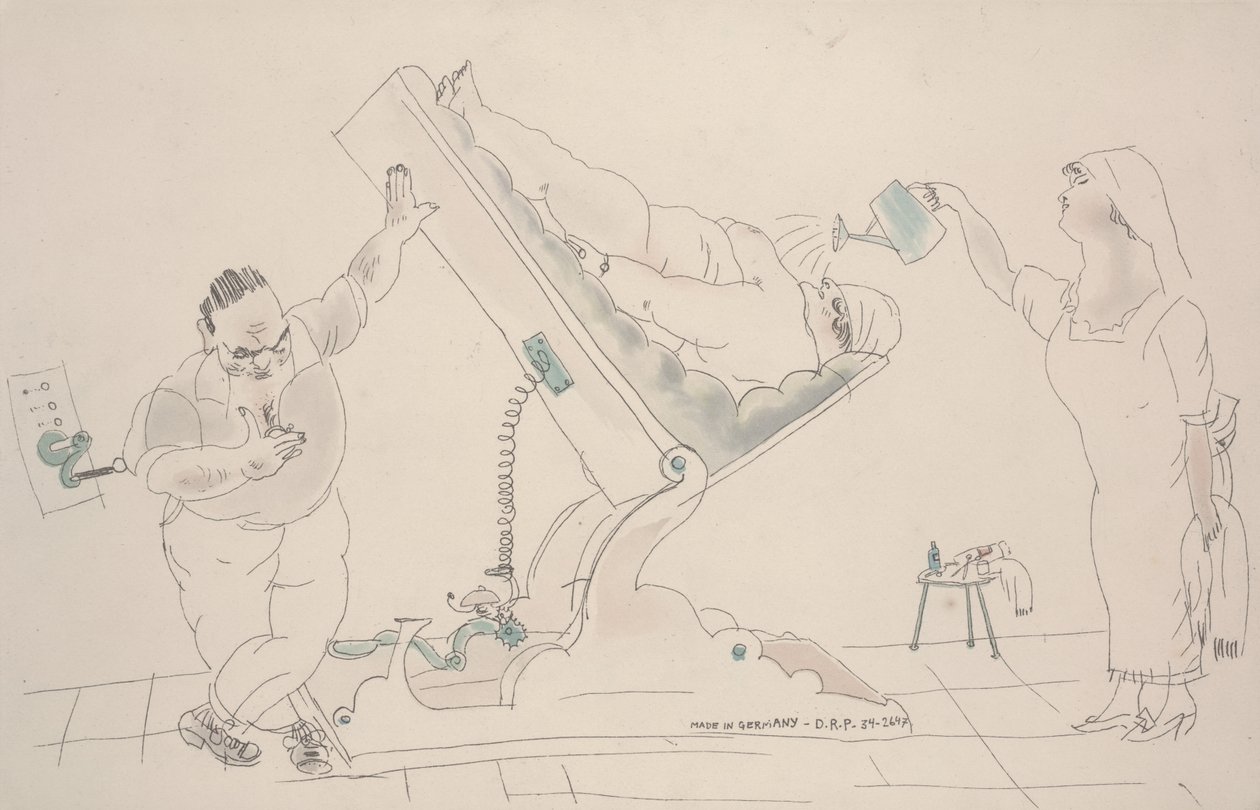 Kicsinyítés (színes maratással) alkotó: Jules Pascin