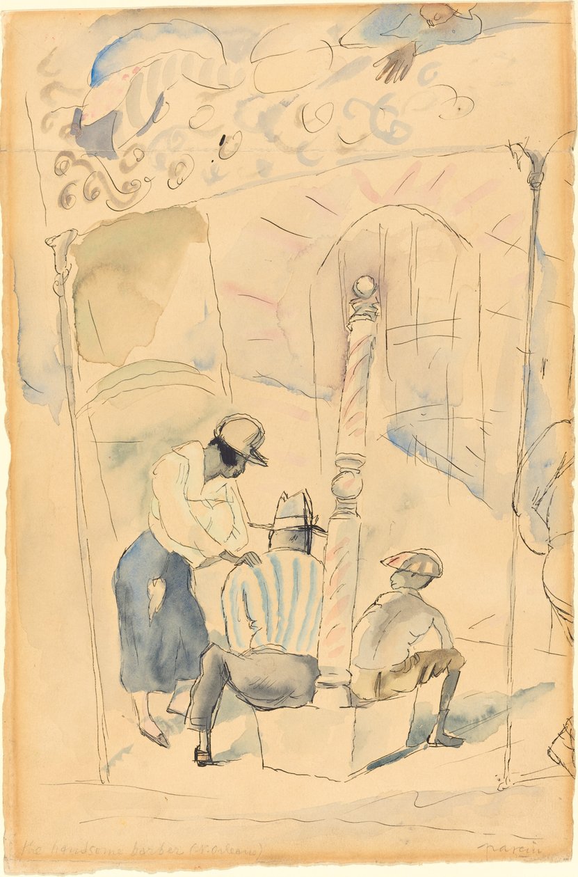 A Jóképű Borbély alkotó: Jules Pascin