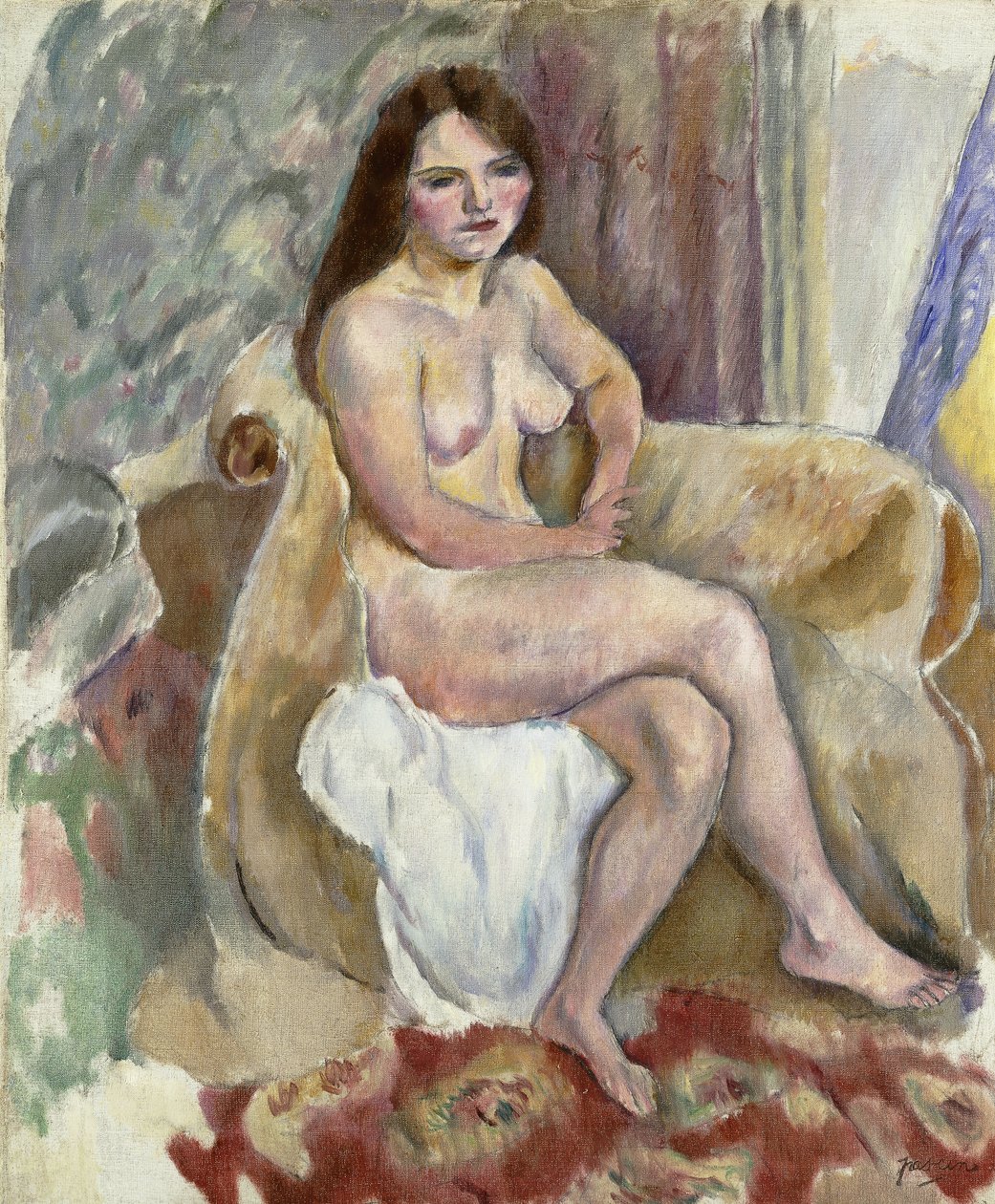 A kis breton; A kis breton, 1912 alkotó: Jules Pascin