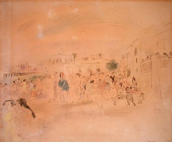 Tunisz alkotó: Jules Pascin