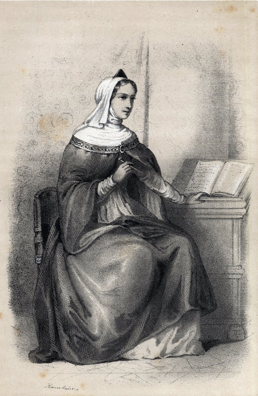 Anne Comnene (1083-1153), Alexis I. Comnene bizánci császár lánya alkotó: Jules and Raunheim Hermann David