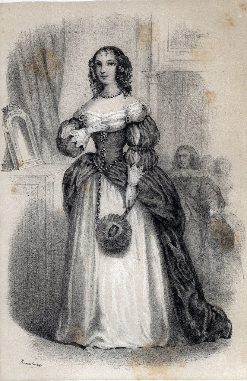 Anne Marie de Gonzague de Cleves, Palatinus hercegnő portréja alkotó: Jules and Raunheim Hermann David