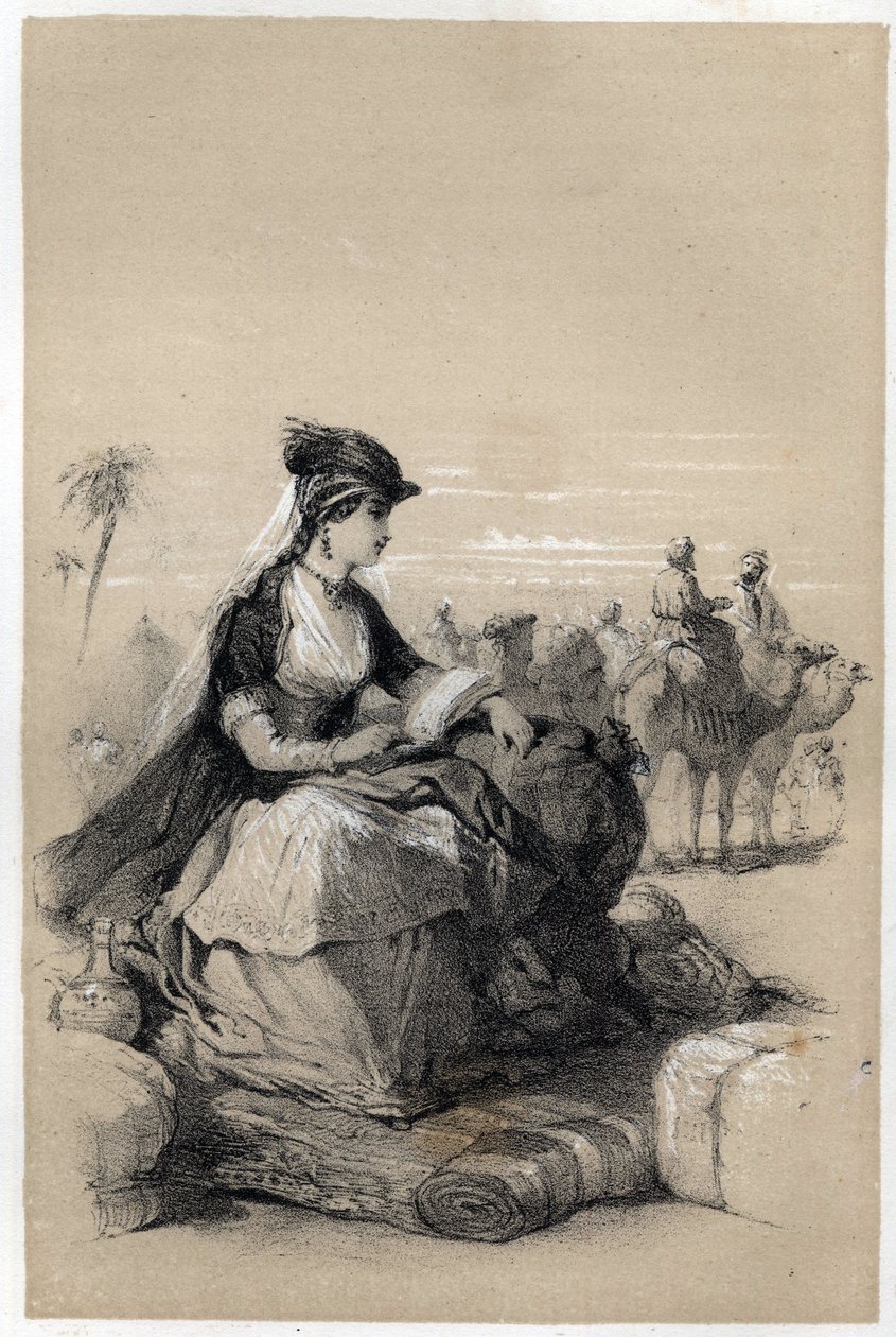 Lady Mary (Marie) portréja Wortley Montagu (Wortley-Montagu) (1689. május 26. – 1762. augusztus 21.), brit író. alkotó: Jules and Raunheim Hermann David