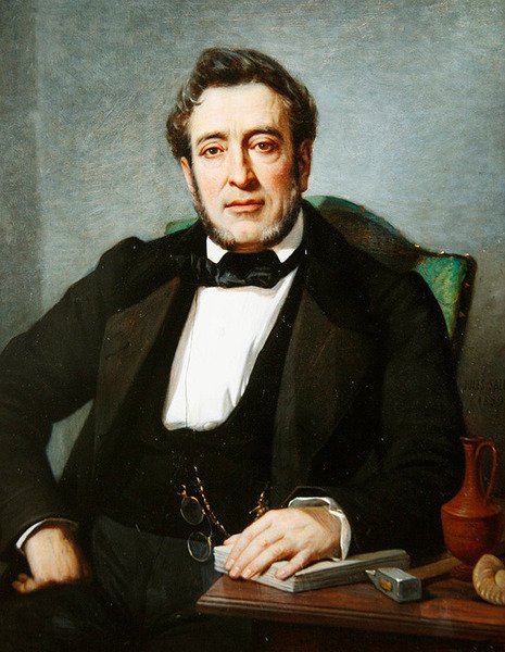 Emilien Dumas portréja, 1859 (olaj, vászon) alkotó: Jules Salles Wagner