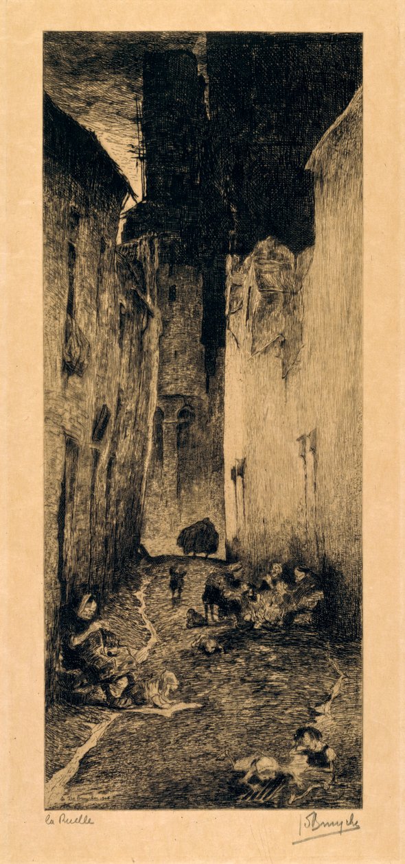 Sikátor Gentben alkotó: Jules de Bruycker