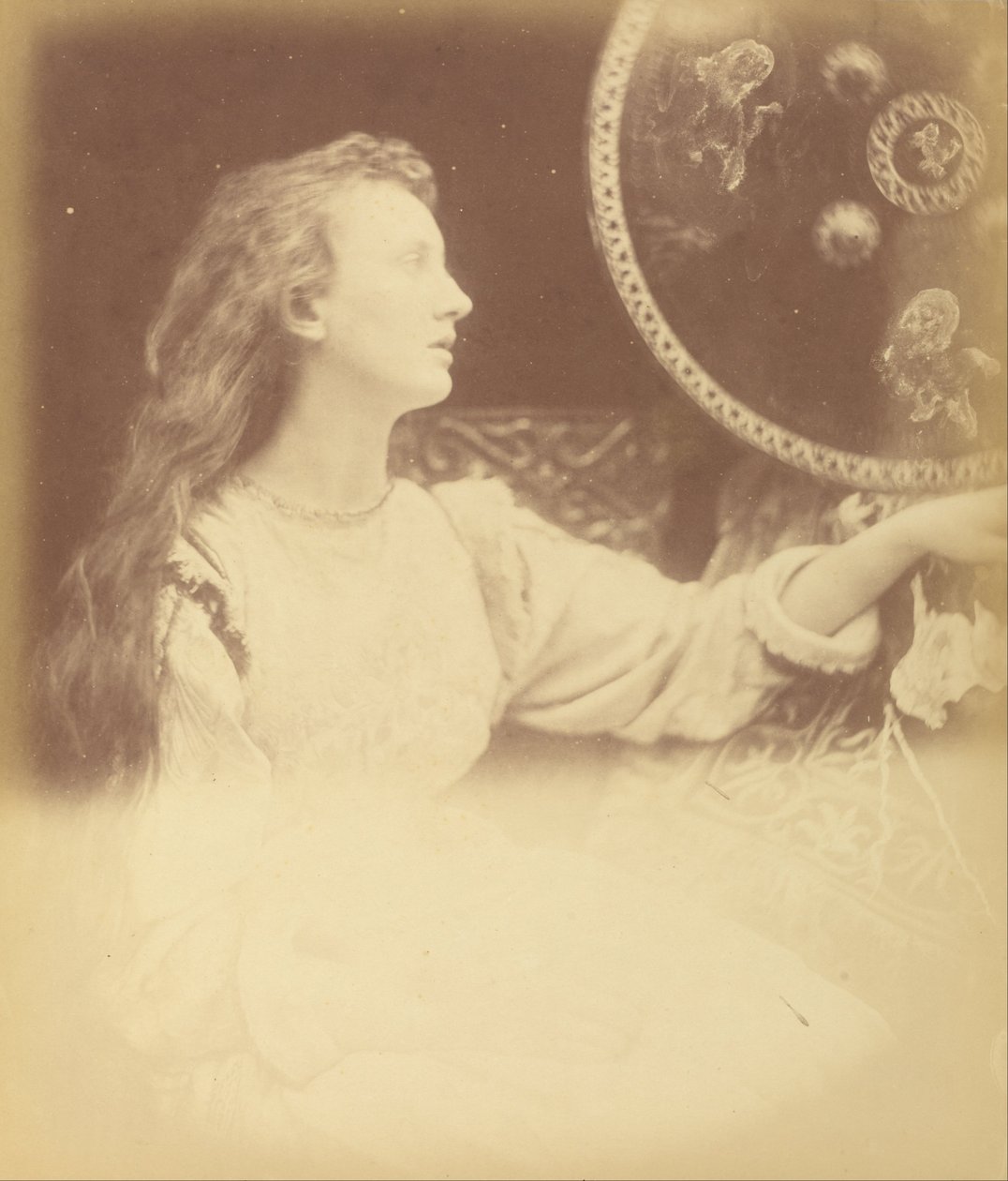 Liliom Elaine alkotó: Julia Margaret Cameron