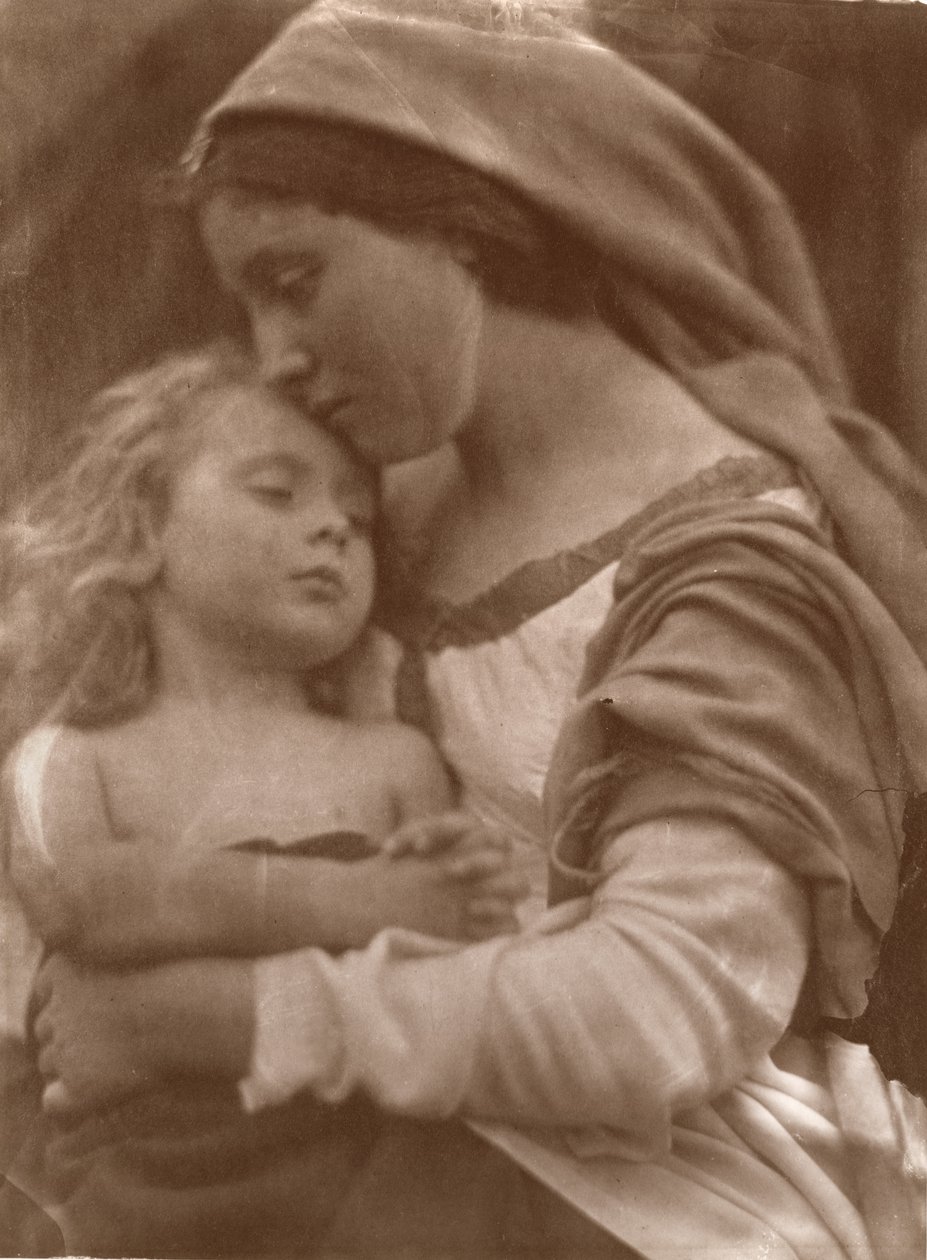 Anya és gyermeke portréja alkotó: Julia Margaret Cameron