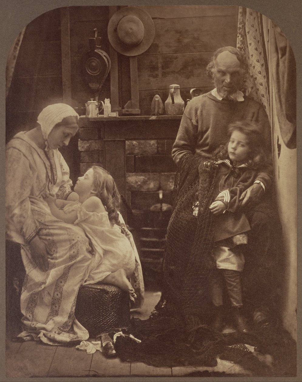 Imádkozzunk, hogy Isten vigye biztonságban haza apját alkotó: Julia Margaret Cameron