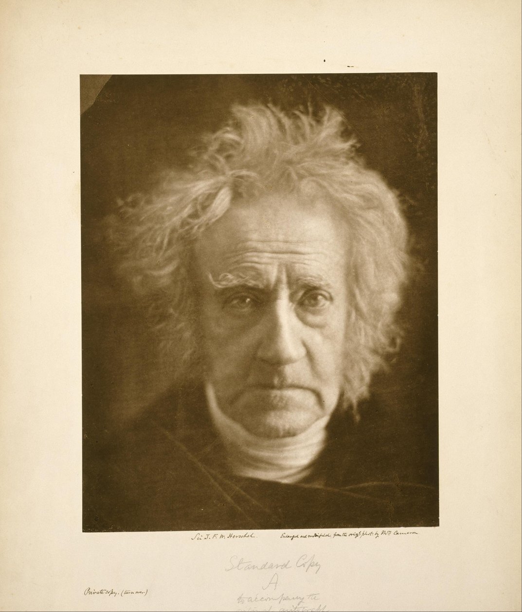 Sir John Frederick William Herschel alkotó: Julia Margaret Cameron