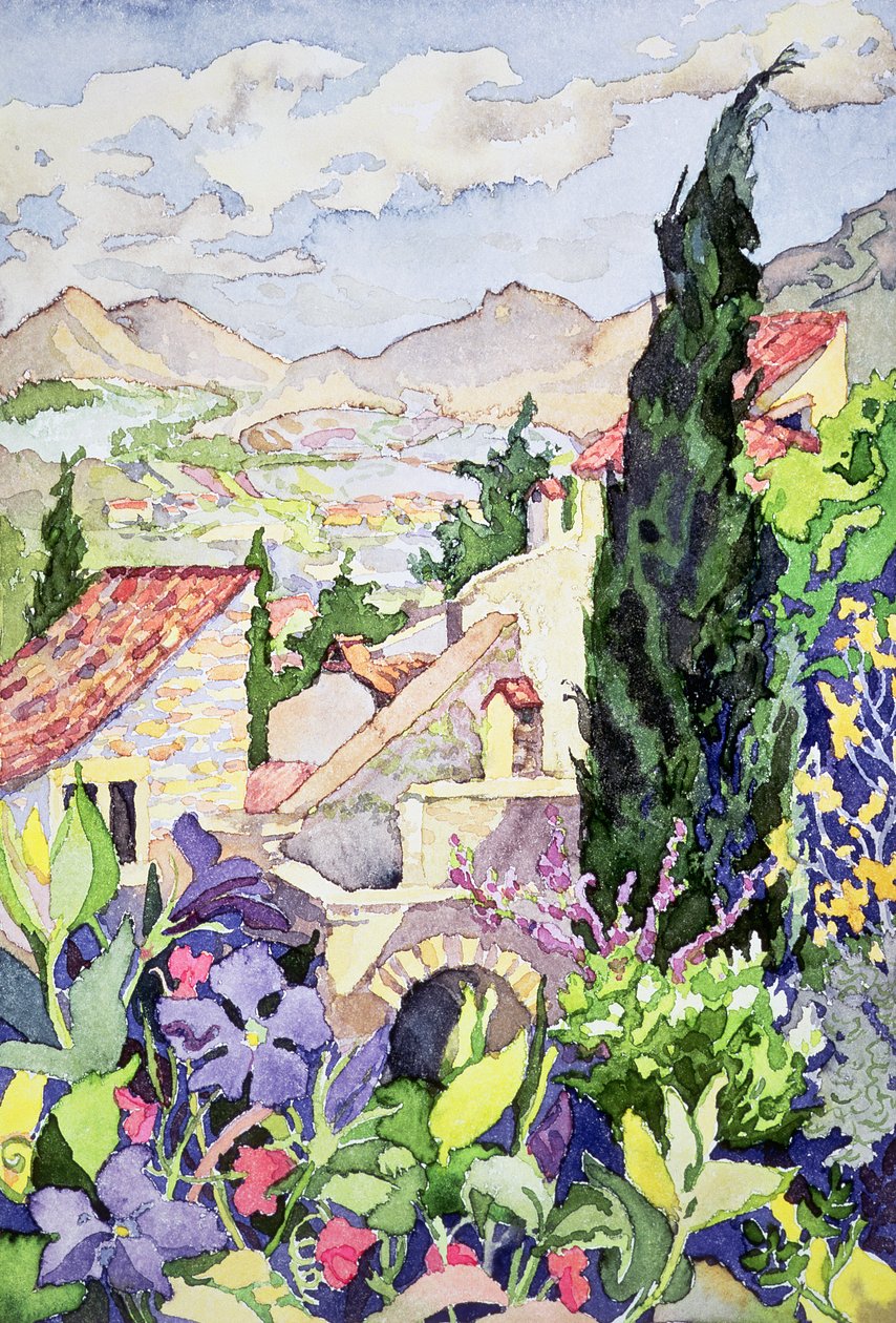 Vaison óvárosa alkotó: Julia Gibson