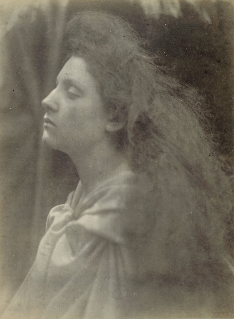 („The Angel at the Tomb” – Az angyal a sírnál) Mary Ann Hillier alkotó: Julia Margaret Cameron