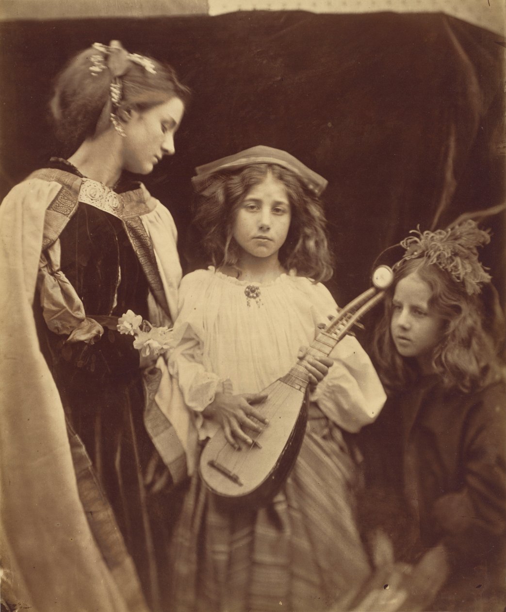 A Minstrel Group,1867 (fotó) alkotó: Julia Margaret Cameron