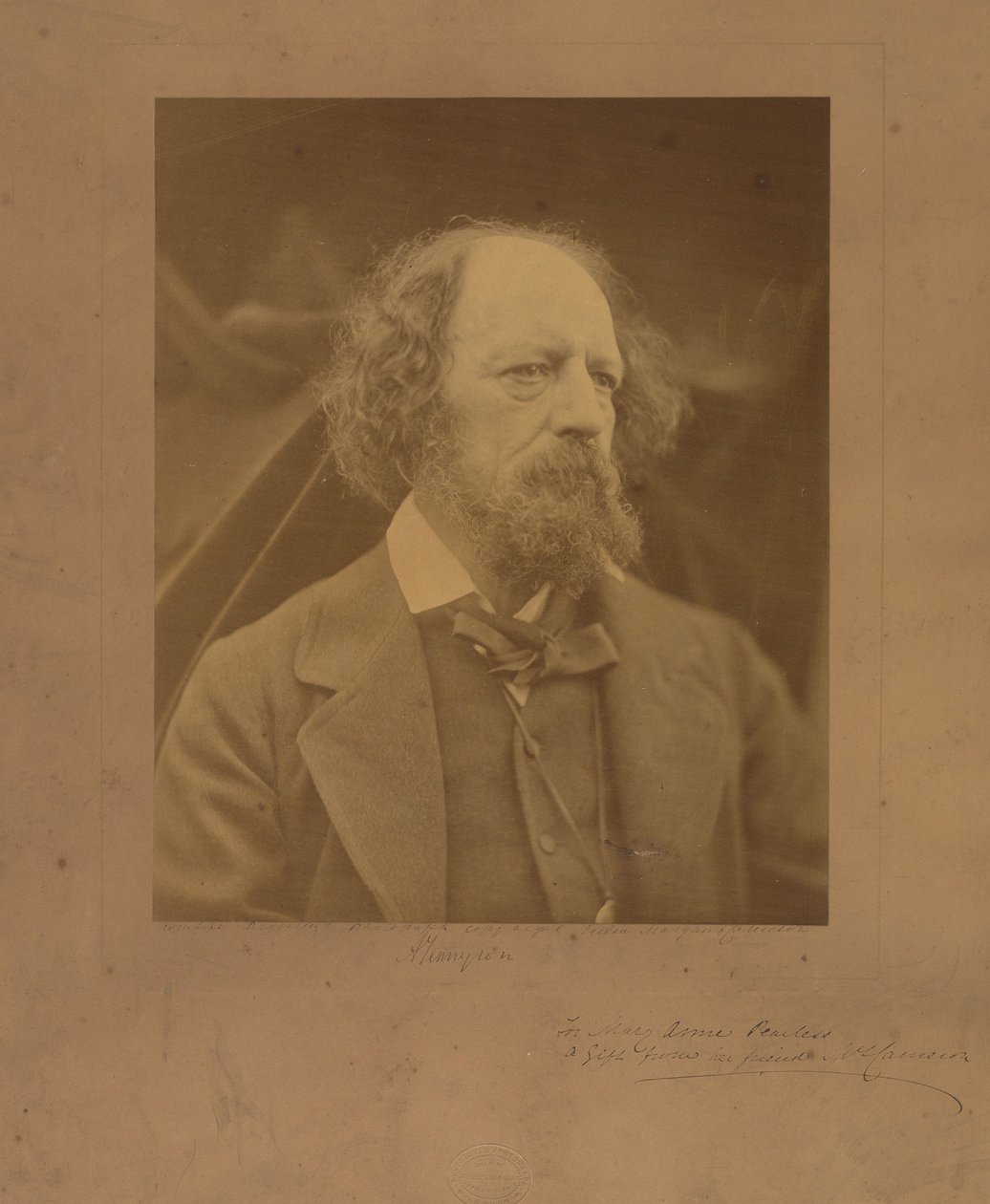 Alfred, Tennyson lord alkotó: Julia Margaret Cameron