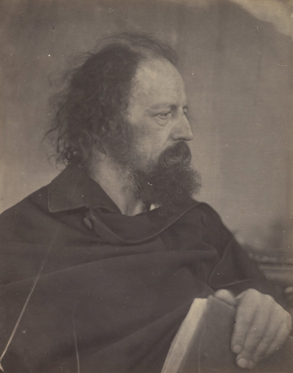 Alfred, Lord Tennyson, 1865. alkotó: Julia Margaret Cameron