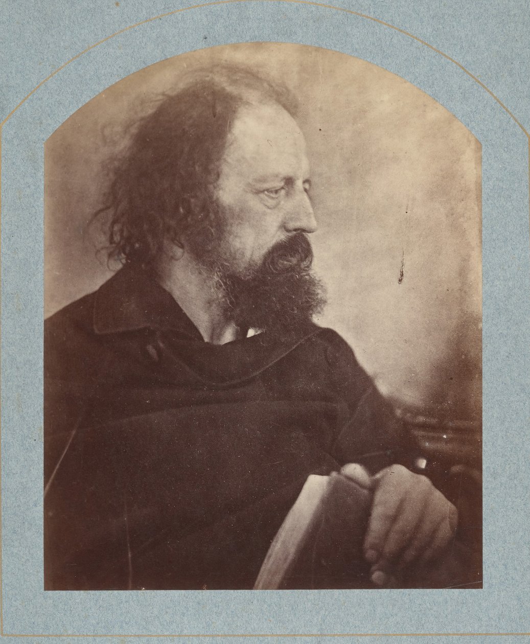 Alfred, Lord Tennyson, 1865. alkotó: Julia Margaret Cameron