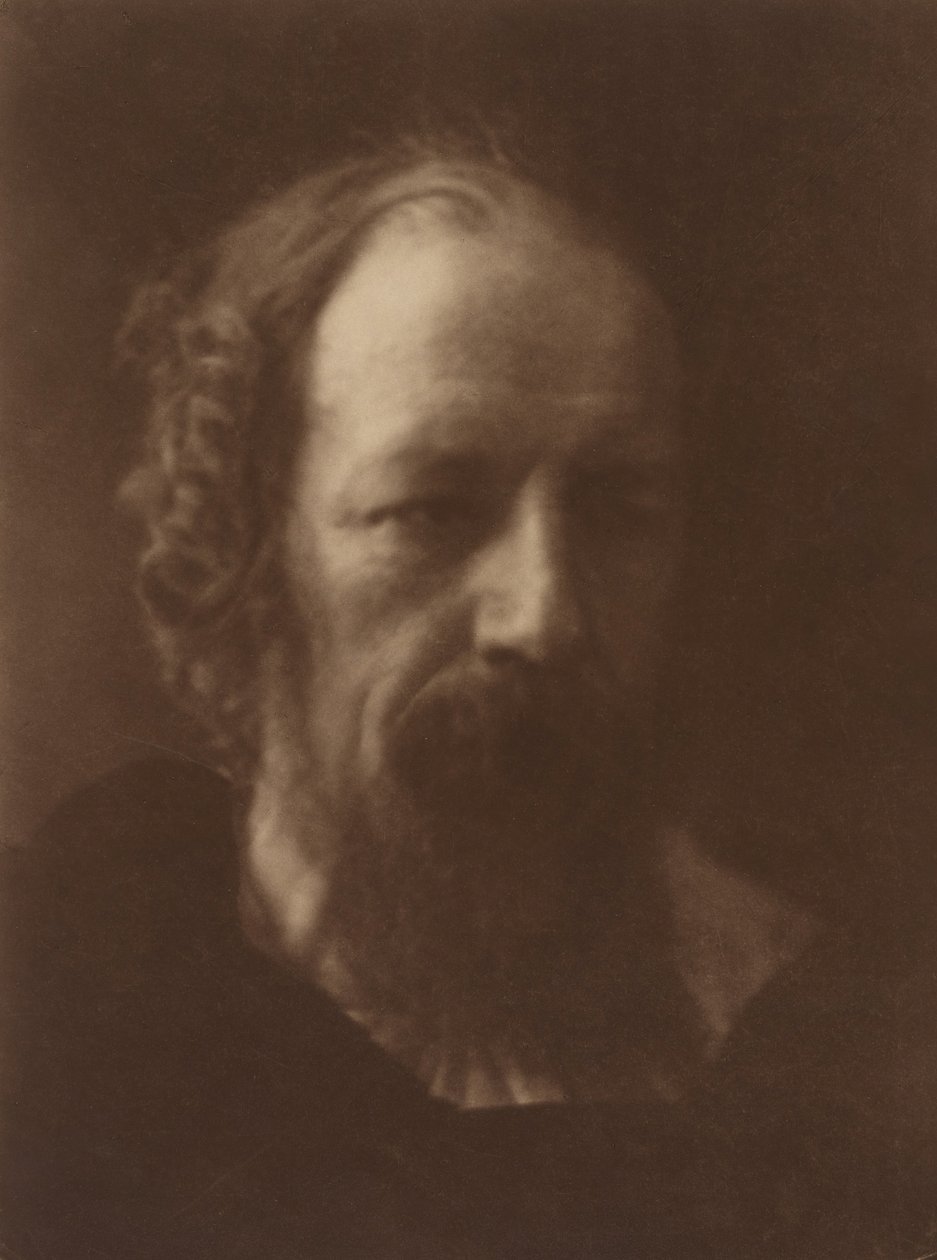 Alfred, Lord Tennyson, 1867, nyomtatva 1905. alkotó: Julia Margaret Cameron