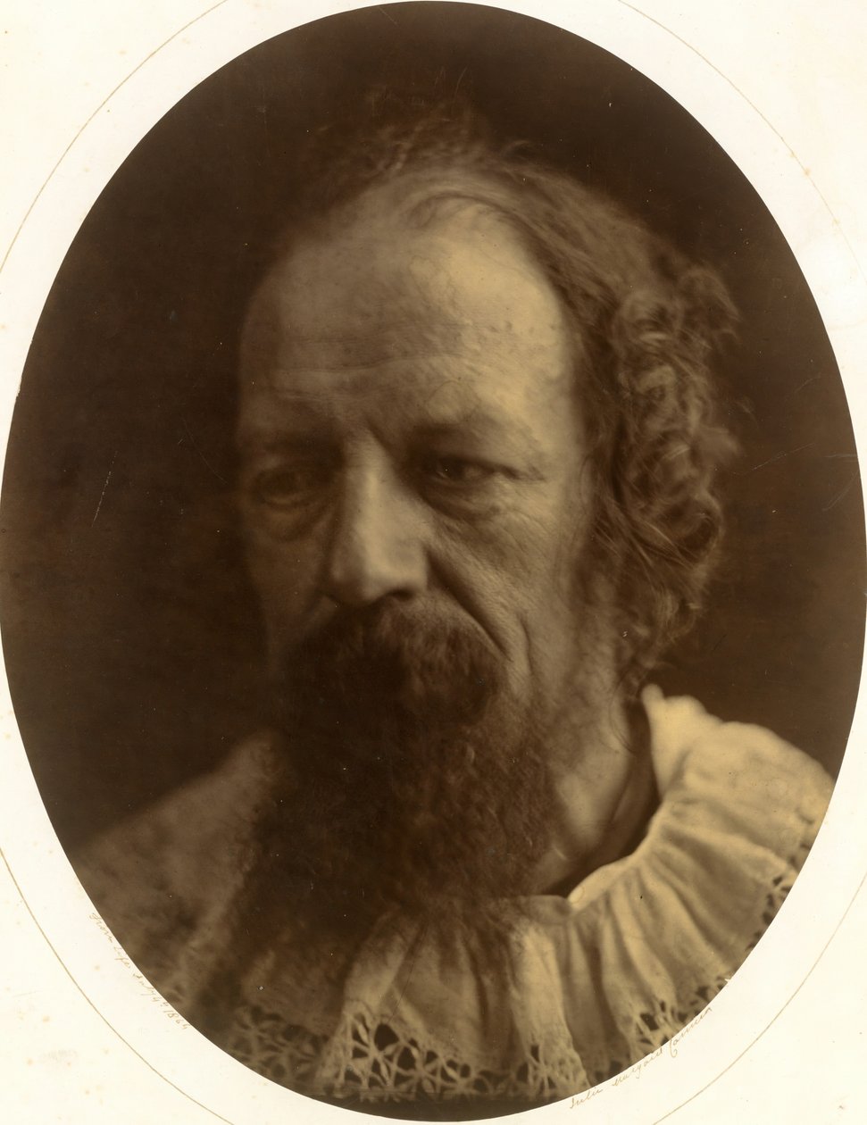 Alfred, Lord Tennyson, 1866. július 4. alkotó: Julia Margaret Cameron