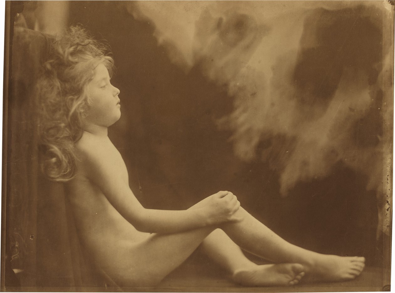 Egy angyal, akit nem szárnyalt meg a vágyad,1873 (fotó) alkotó: Julia Margaret Cameron