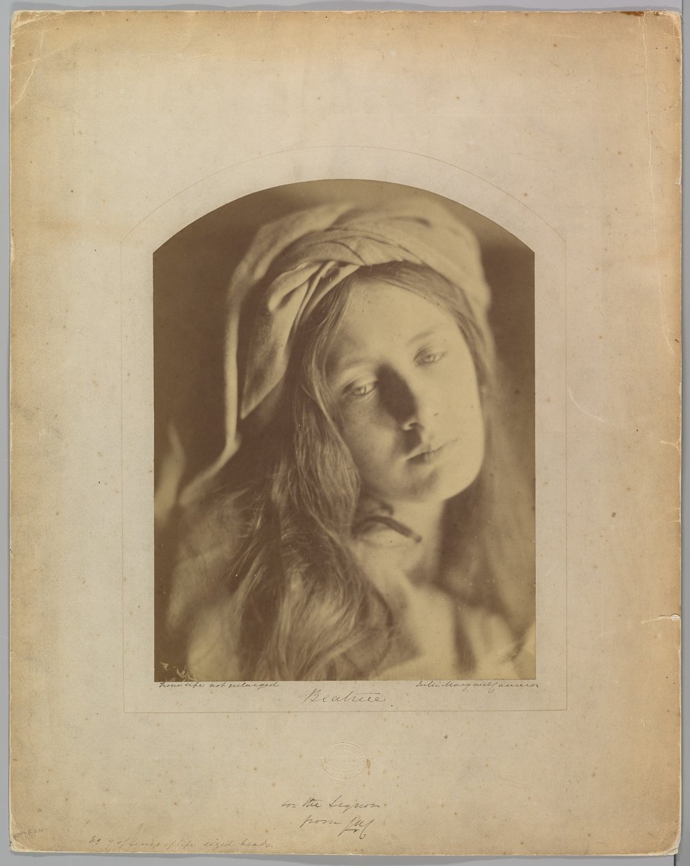 Beatrice alkotó: Julia Margaret Cameron
