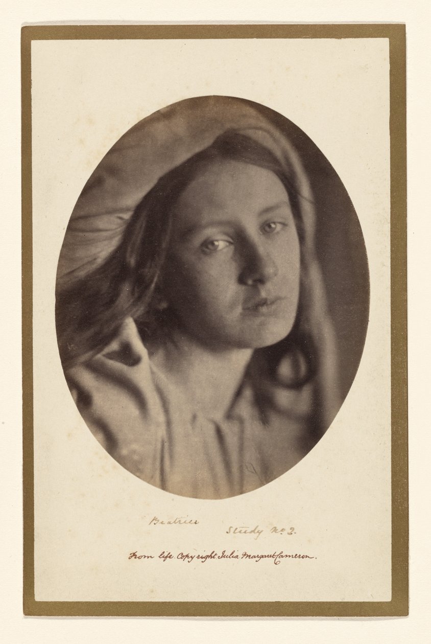 Beatrice, 2. számú tanulmány alkotó: Julia Margaret Cameron