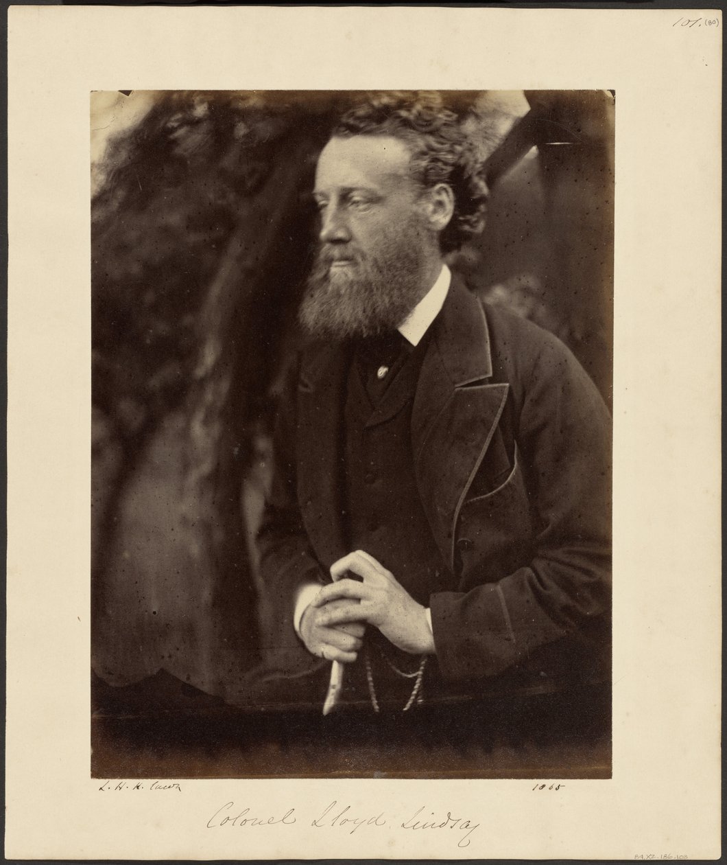 Lloyd Lindsay ezredes alkotó: Julia Margaret Cameron