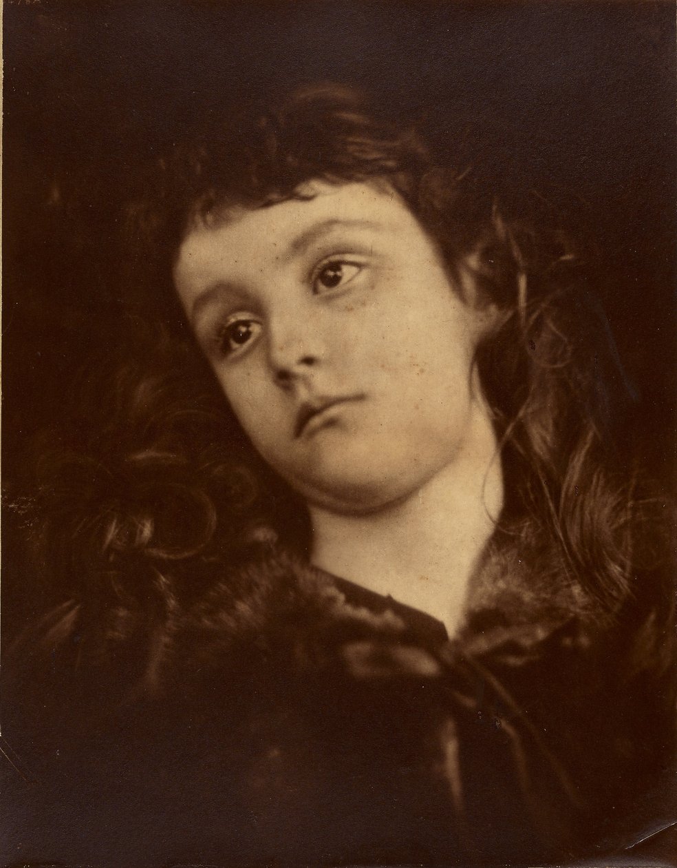 Hardinge unokatestvér "Gleaner", Rachel Gurney alkotó: Julia Margaret Cameron