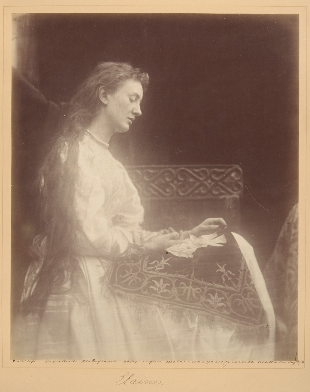Elaine alkotó: Julia Margaret Cameron