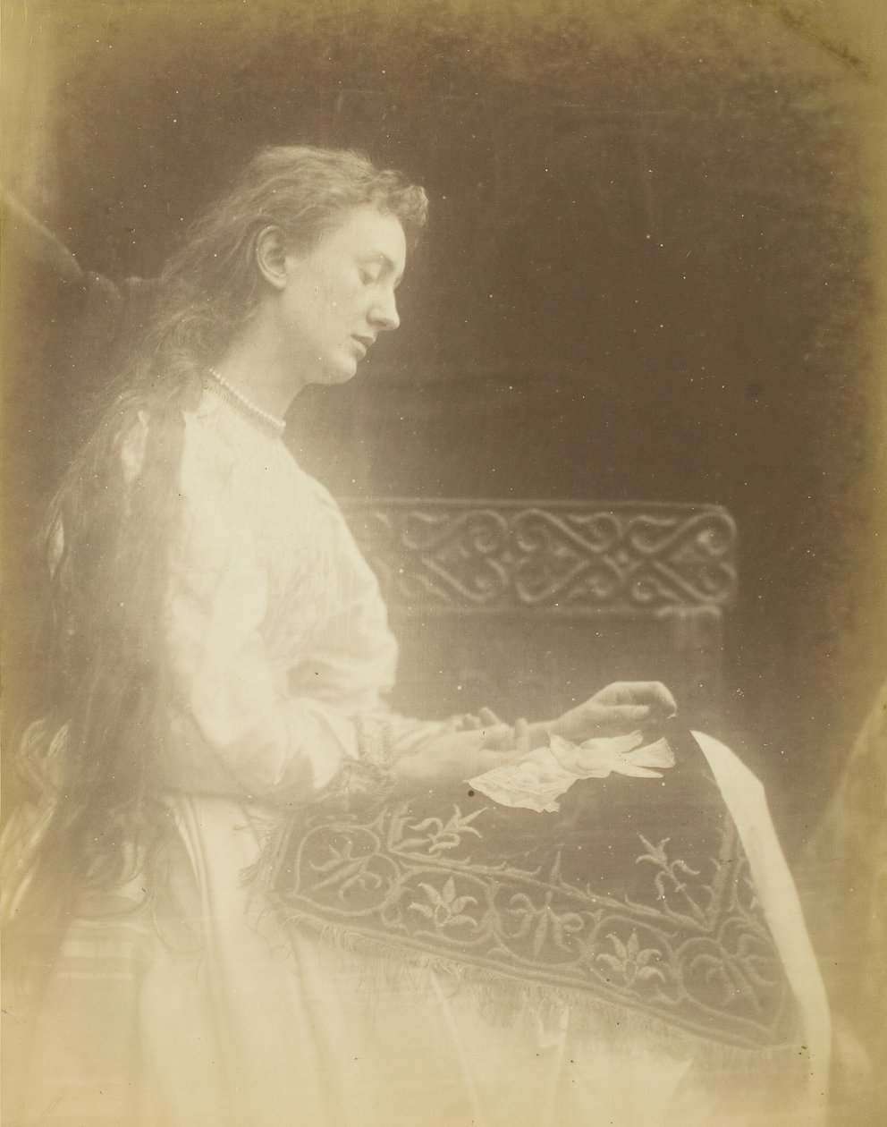 Elaine, c. 1874. alkotó: Julia Margaret Cameron