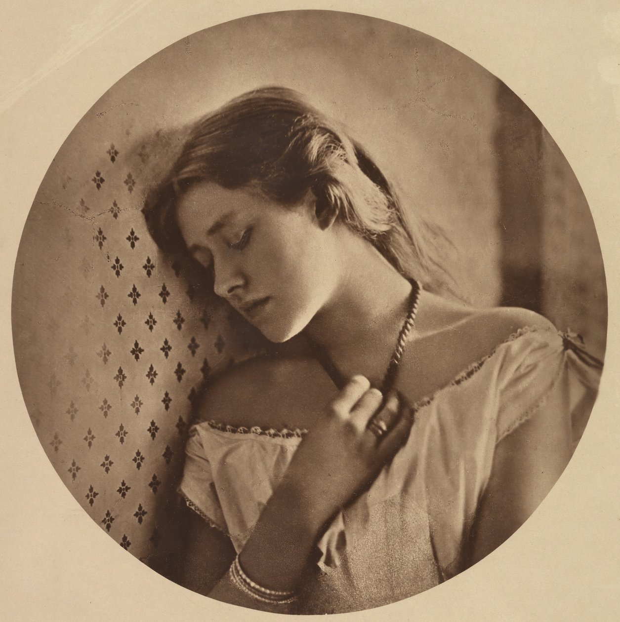 Ellen Terry tizenhat évesen, 1864-ben kb. 1913. alkotó: Julia Margaret Cameron