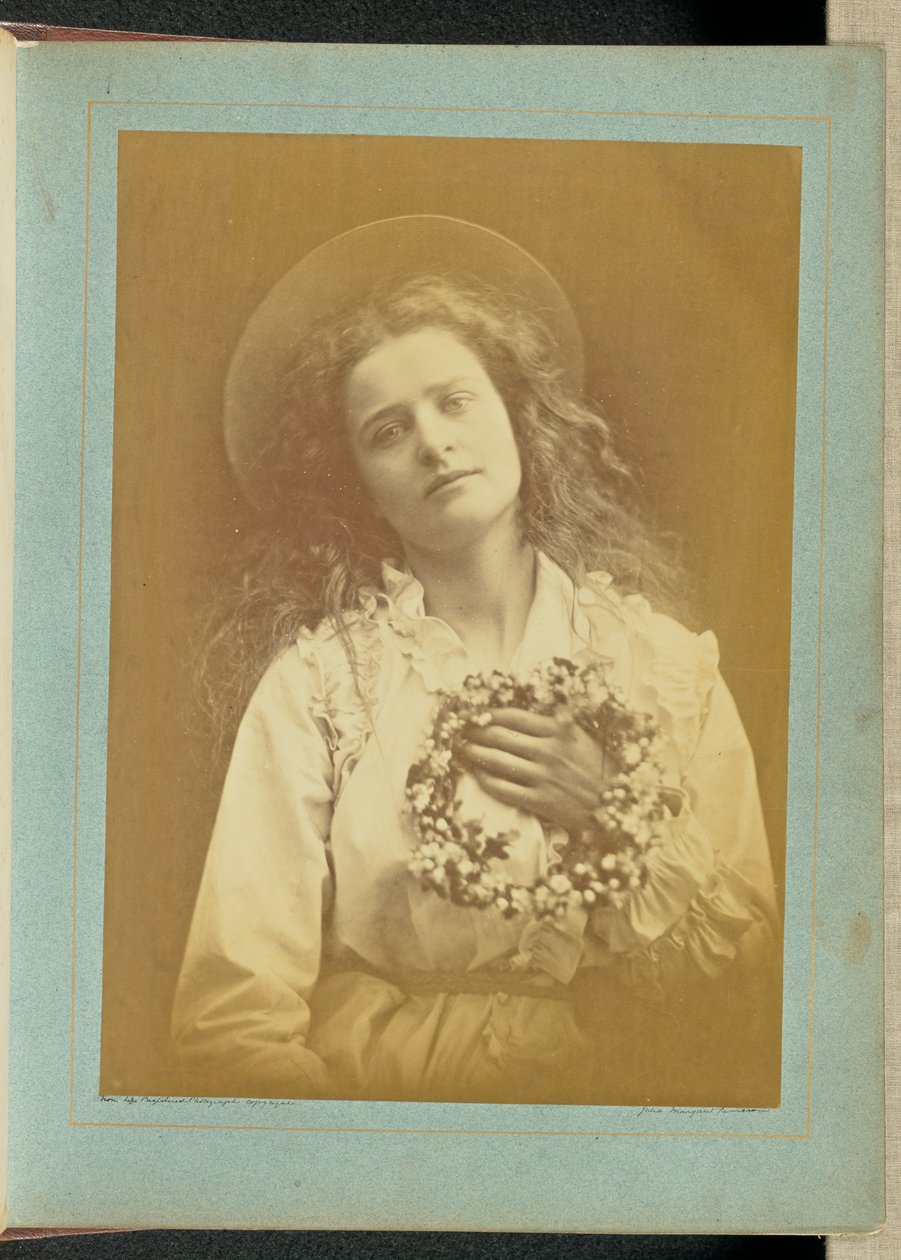 ["Mert én leszek a május királynője, anyám, én leszek a május királynője"] alkotó: Julia Margaret Cameron