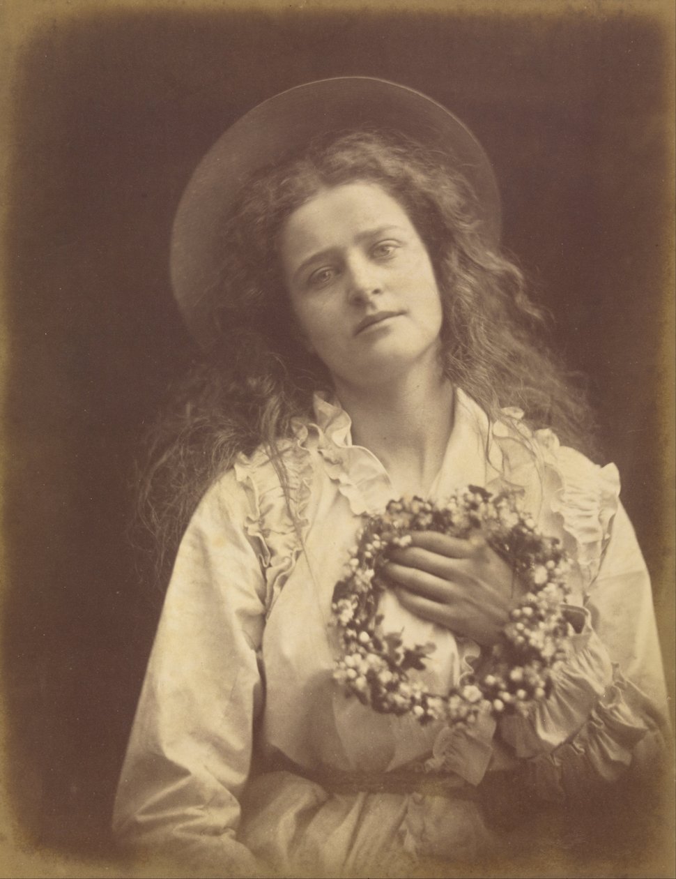 Mert én leszek május királynője, anya, május királynője leszek alkotó: Julia Margaret Cameron