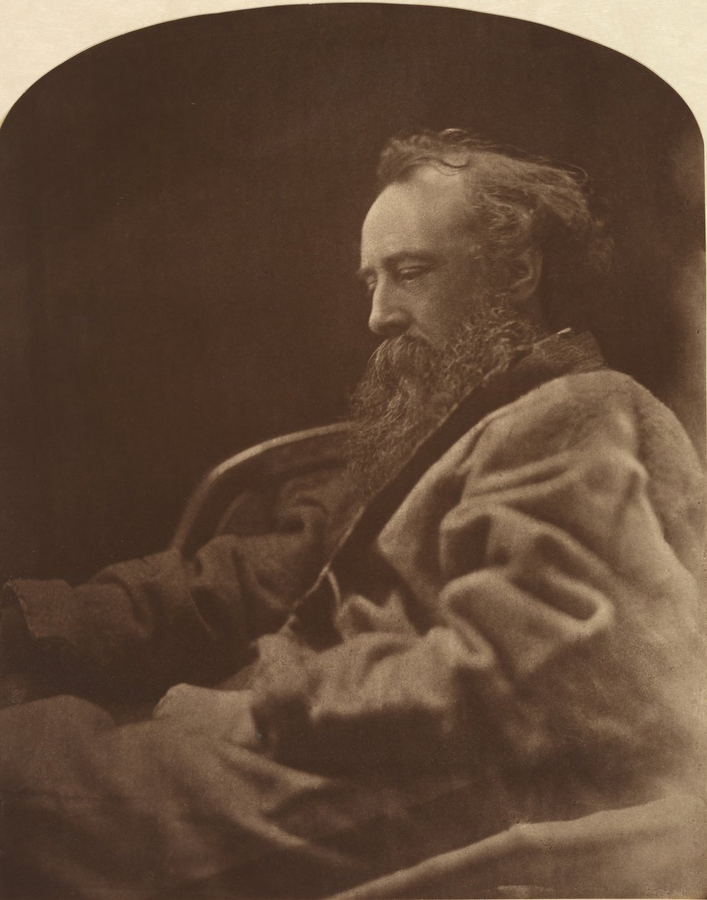George Frederick Watts, 1864, nyomtatott kb. 1905. alkotó: Julia Margaret Cameron