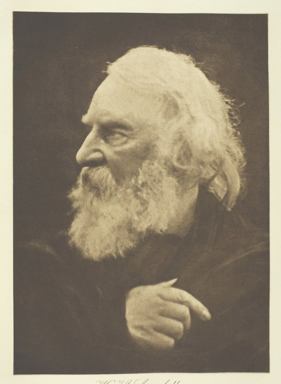 H. W. Longfellow, 1868, nyomtatott c. 1893. alkotó: Julia Margaret Cameron