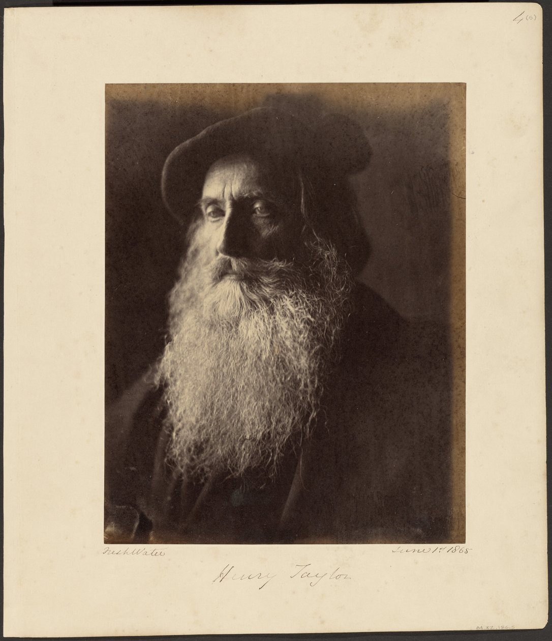 Henry Taylor alkotó: Julia Margaret Cameron