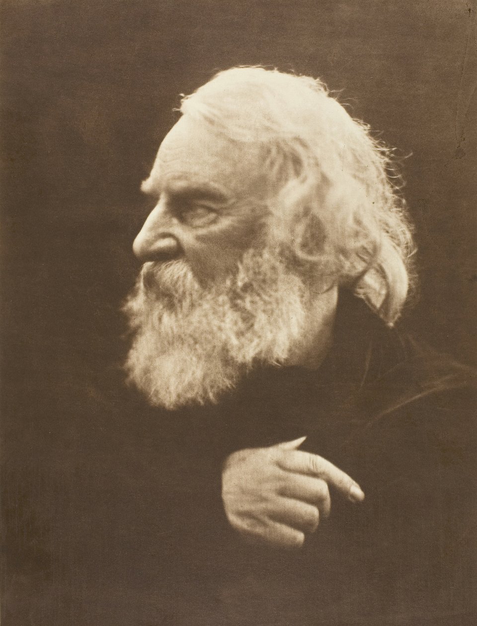 Henry Wadsworth Longfellow, 1868, nyomtatva 1875. alkotó: Julia Margaret Cameron