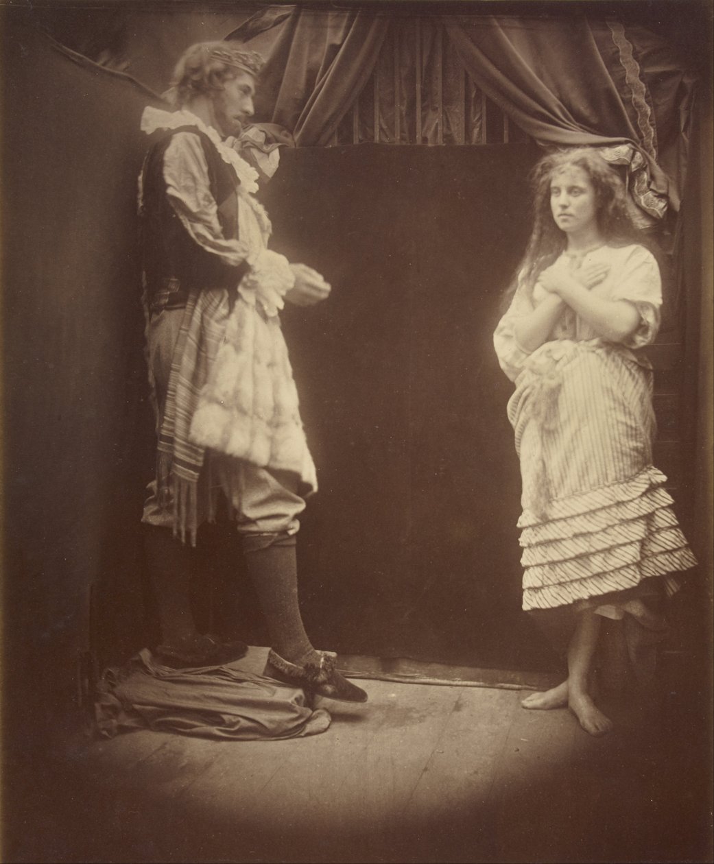 Cophetua király és a kolduslány alkotó: Julia Margaret Cameron